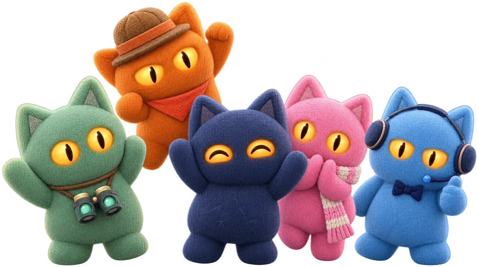 Monty and the crew cheering