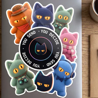 The seal as a sticker