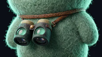 Luke’s binoculars