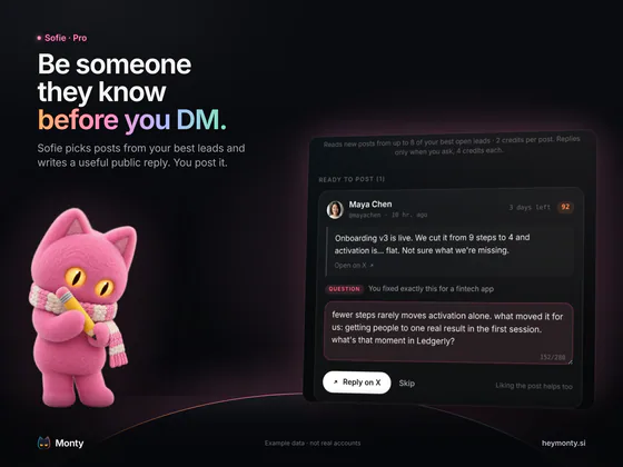 Feature post: Be someone they know before you DM