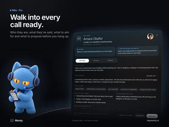 Feature post: Walk into every call ready
